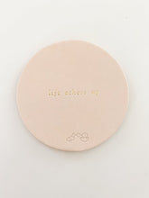 Load image into Gallery viewer, Gold Foil Leather Coaster Set
