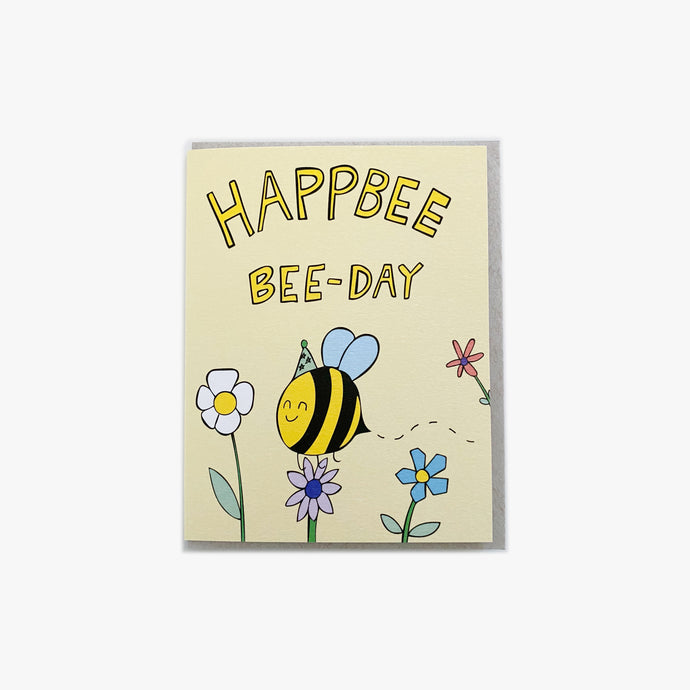 Happbee Bee-Day Card