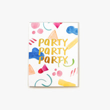 Load image into Gallery viewer, Party Trio Card - White
